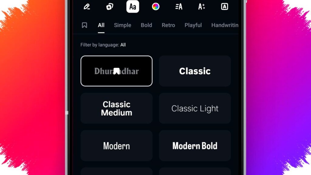 Font Dhurandhar 2 Muncul Di Instagram Edits, Fitur Sementara Ini Harus Dicoba Sekarang!