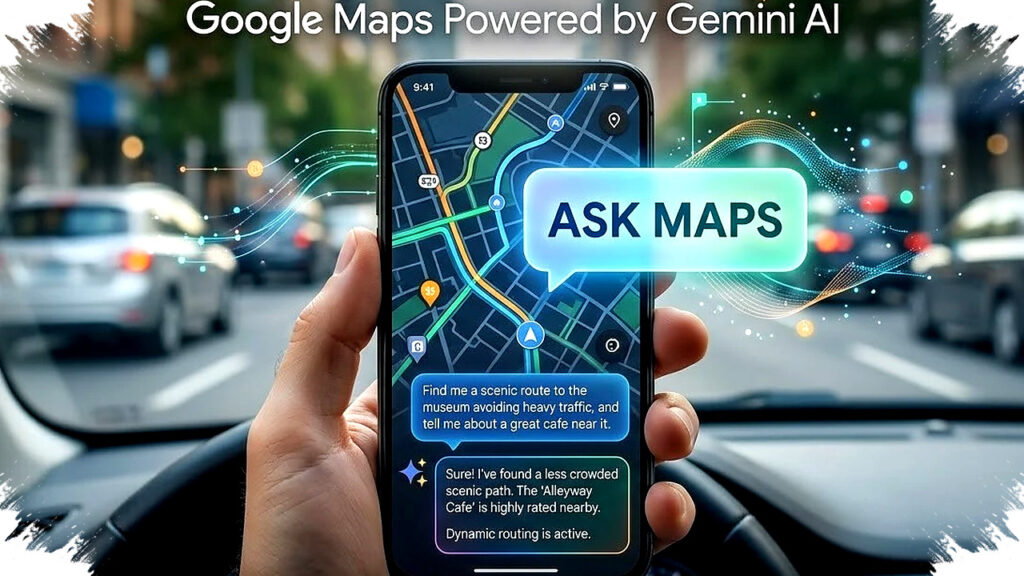 Ask Maps Ubah Google Maps Total, Navigasi Gemini AI Kini Paham Cara Kita Pergi