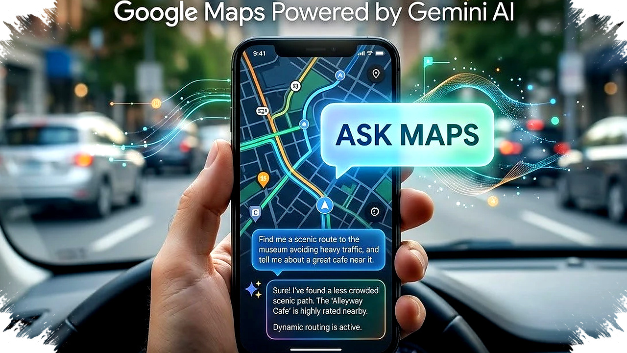 Ask Maps Ubah Google Maps Total, Navigasi Gemini AI Kini Paham Cara Kita Pergi