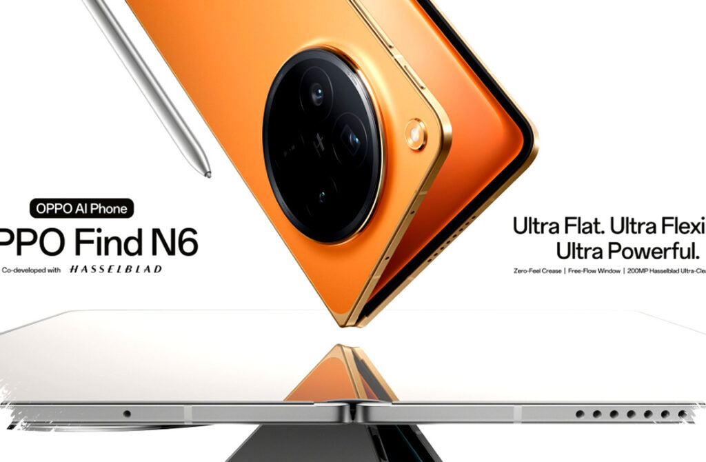 OPPO Find N6 Robohkan Mitos Layar Lipat, Engsel Titanium dan Dome Memory Glass Bikin Rival Tertinggal Jauh