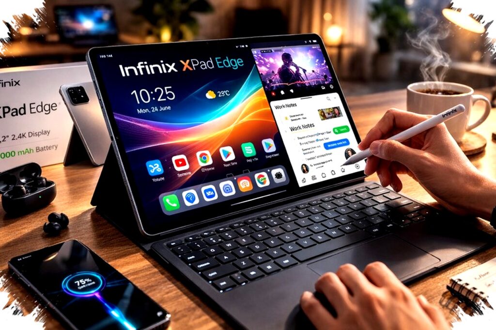 XPad Edge Tablet Rp 4 Jutaan, Tampar Flagship Mahal dengan Desain Sultan dan Baterai 110 Jam Anti Ngeluh