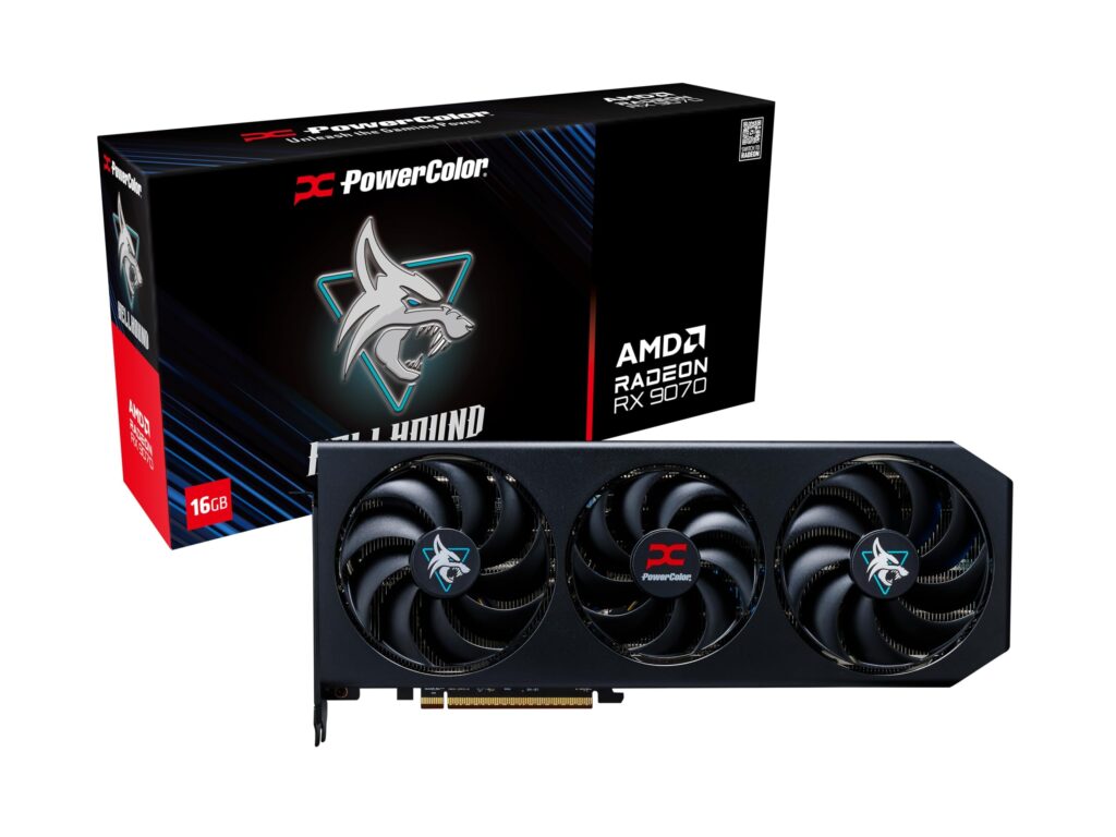 PowerColor Hellhound RX 9070 XT 16GB, Kencang, Adem, dan Boros Daya? Ternyata Tidak