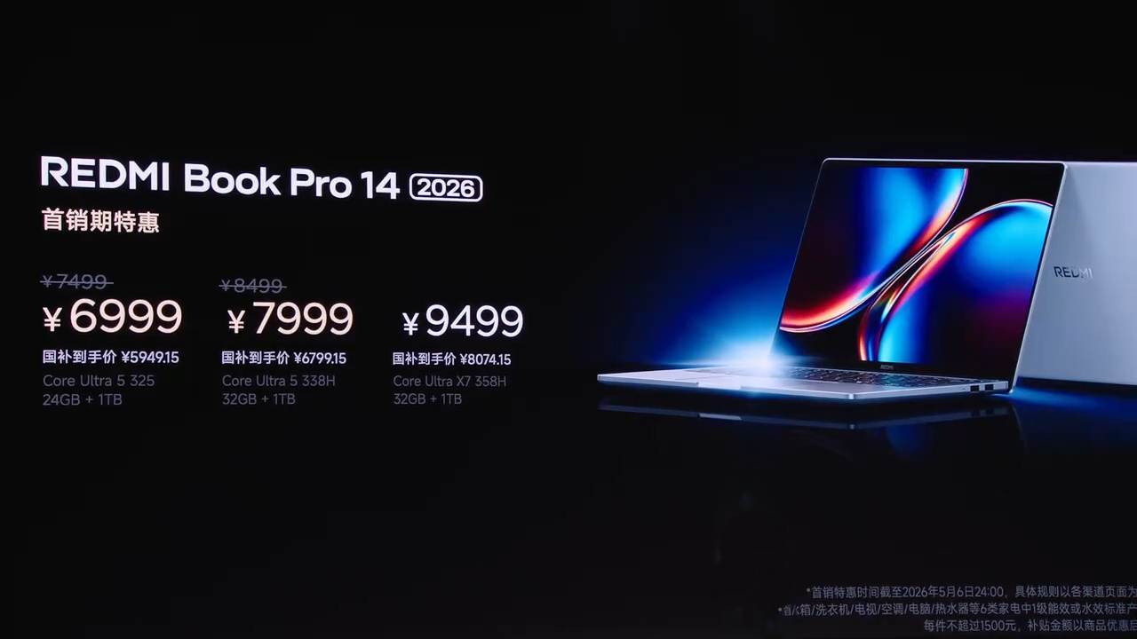 Xiaomi Redmi Book 2026 Resmi Meluncur, Core Ultra 5 dan Harga Mulai Rp 12 Jutaan