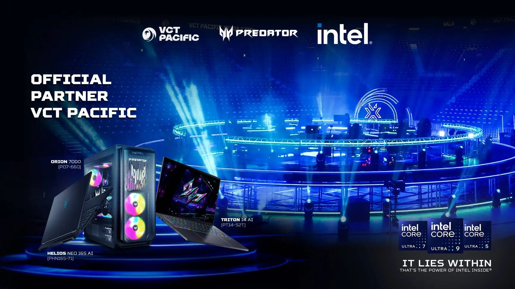 Predator Gaming Kembali Kawal VCT Pacific 2026, Orion 7000 Jadi Senjata Utama Di Arena Kompetisi
