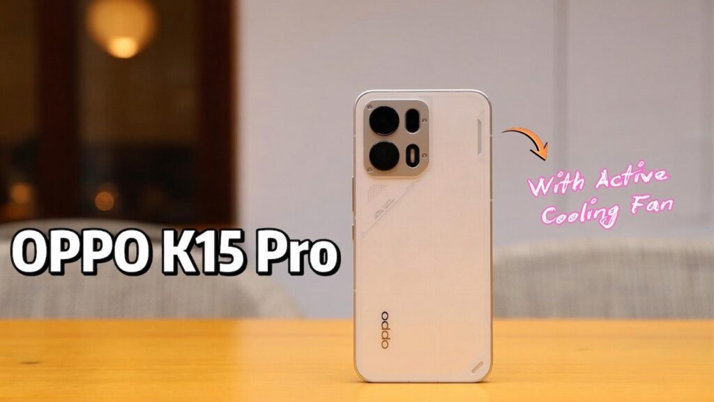 Oppo K15 Pro Siap Meluncur 1 April, Pendingin Aktif Bawa Ambisi Serius Untuk Gamer Mobile
