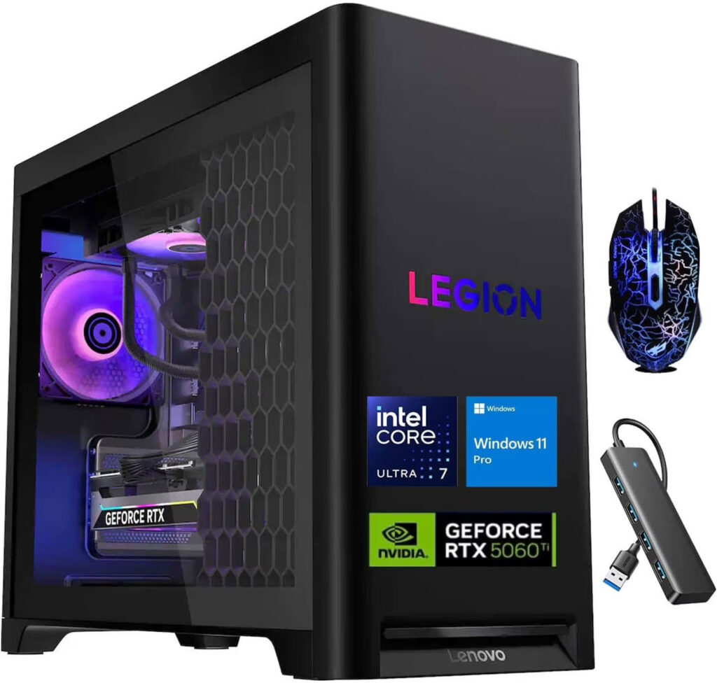 Lenovo Bawa Core Ultra Dan RTX 5060 Ke PC Gaming Menengah, Harganya Mengejutkan Murah