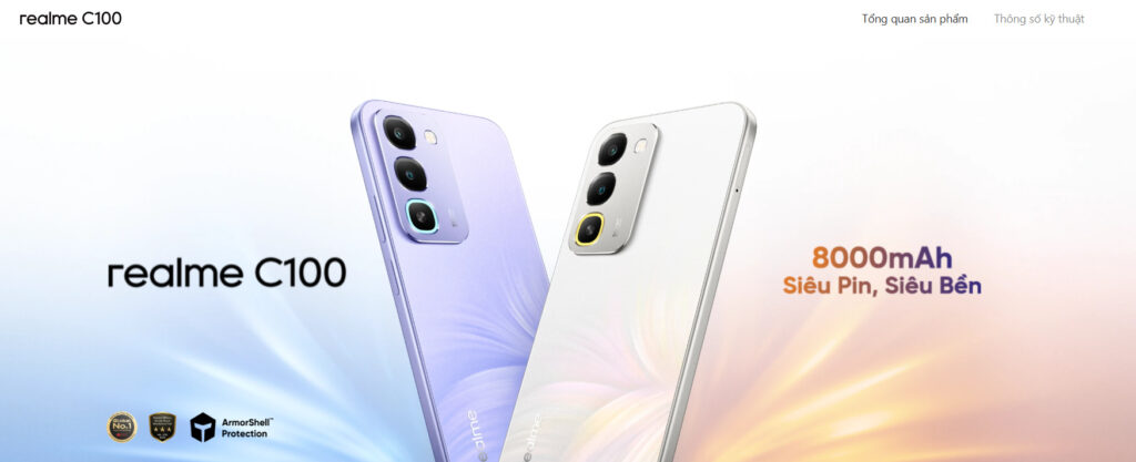 Realme C100 Hadir Dengan Baterai 8.000 mAh Dan Proteksi Tahan Jatuh, Mulai Rp 3 Jutaan