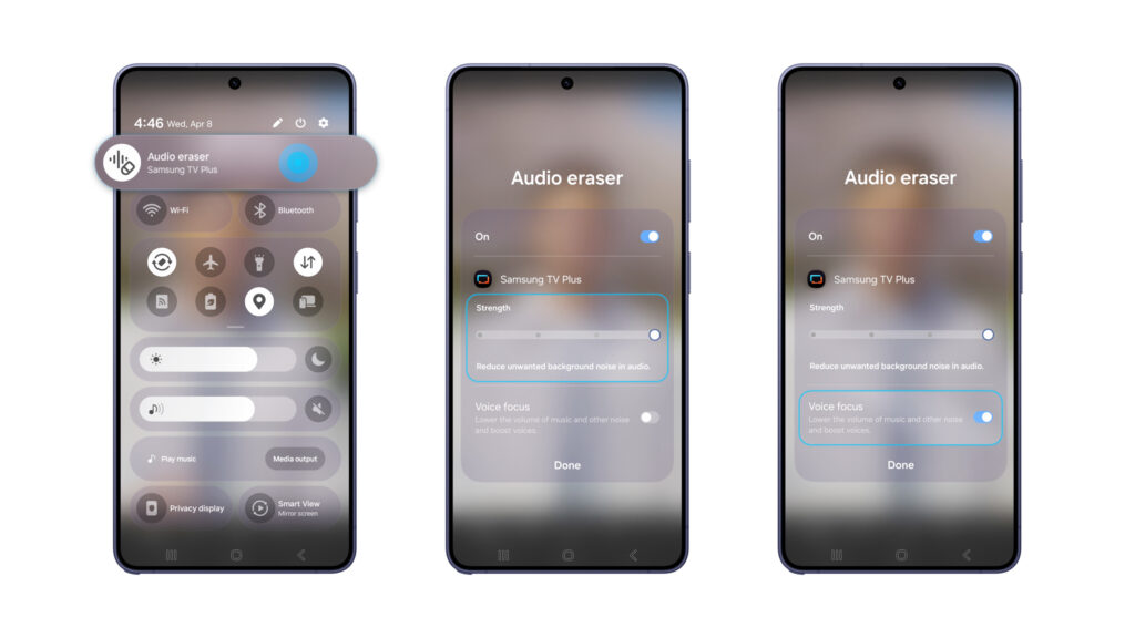 Galaxy S26 Ubah Audio Eraser Jadi Real-Time, Streaming Terdengar Lebih Jernih