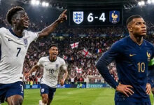 Inggris Menang 6-4 atas Prancis, 10 Gol Perebutan Tempat Ketiga Terasa Hambar