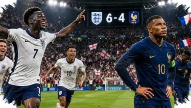 Inggris Menang 6-4 atas Prancis, 10 Gol Perebutan Tempat Ketiga Terasa Hambar