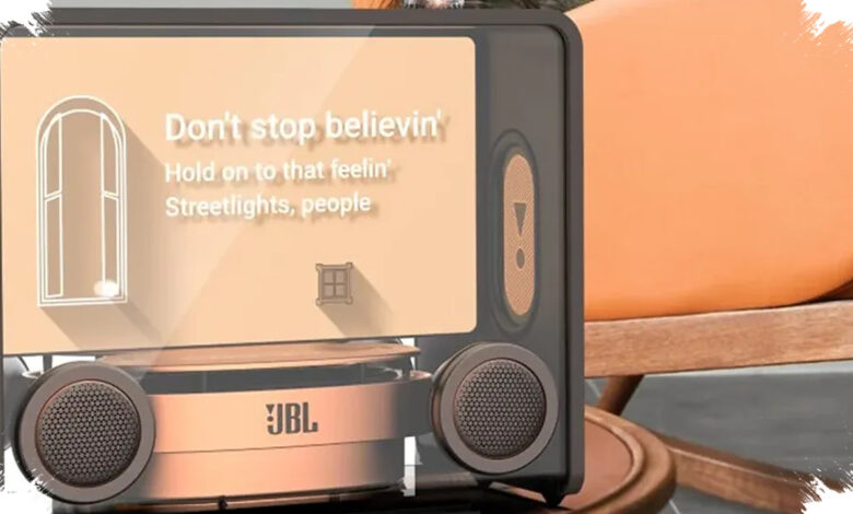 JBL Vienna Ubah Speaker Jadi Layar Lirik 18,5 Inci, Musik hingga Foto Menyatu